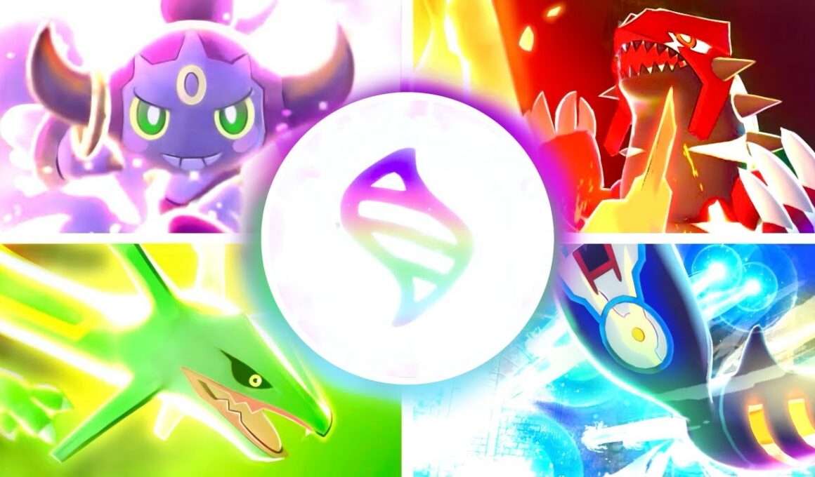 【M次元ラッシュ】幻 ＆ 伝説ポケモンの専用ワザ（+変身シーン など）　【ポケモンレジェンズZA】