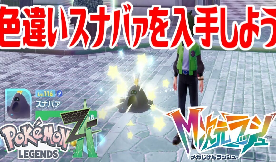 【ポケモンZ-A】色違いスナバァを入手しよう【Pokémon LEGENDS Z-A M次元ラッシュ】