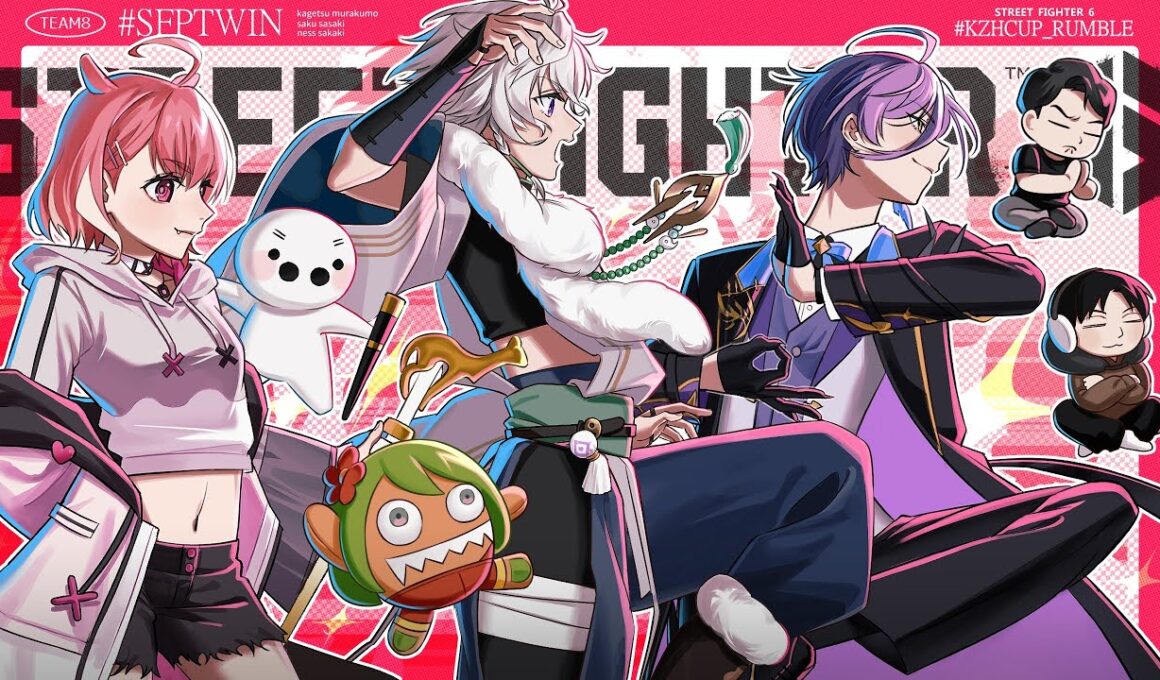 【スト6】KZH CUP 本番 #サンダーファイヤーパンダータツヤーWIN【叢雲カゲツ/にじさんじ】