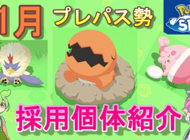 【ポケスリ】11月の最終日に超良個体ピンプク来たから緊急で動画作ったら、ぶっ通しで約7時間かかりました。【ボックス紹介】