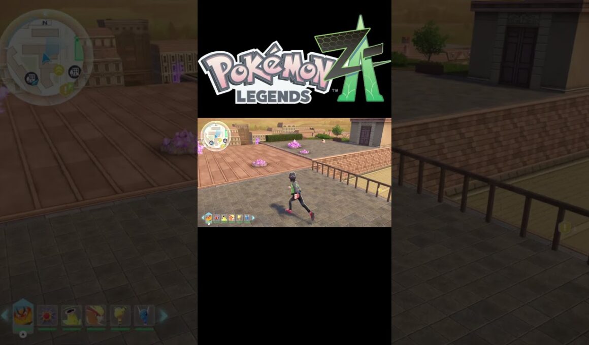 Pokémon LEGENDS Z-A【ポッポの色違い】#shorts