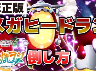 【修正版】暴走メガヒードランの倒し方_おすすめドーナツ等(異次元ミアレ調査ファイル#5)【ポケモンZAM次元ラッシュ攻略】