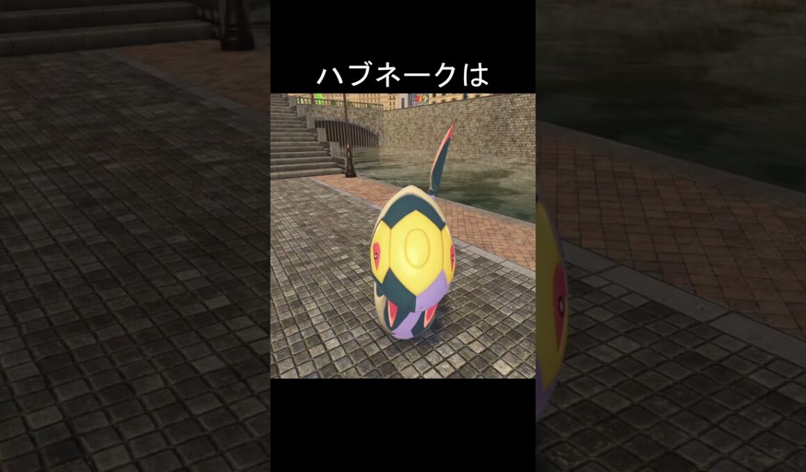 ハブネーク寝相 #ポケモン #ポケモンza #ハブネーク