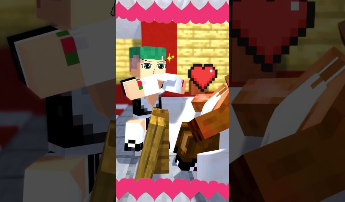 【アニメ】可愛いメイドになって全力で「モエチャカファイ」歌ってみた結果ｗｗｗ😘💔💥『弌誠』【まいくら・マインクラフト】よろずや🍭 #shorts