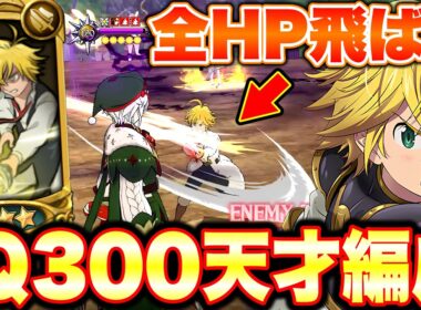 ※マジで見てください。不死身のカウンターメリオダス編成作ったら、最強トリスタンをワンパンする火力が出せたｗｗ【グラクロ】【七つの大罪グランドクロス】