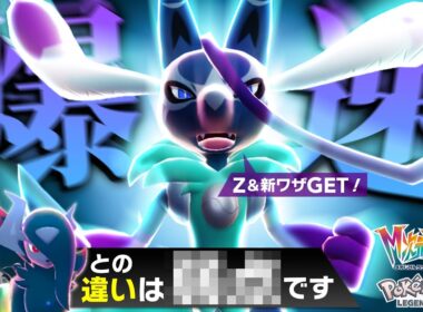 【かっけえ】Z＋新技を貰った『メガルカリオZ』、アブソルZと比べて実際どうなん？？【ポケモンZ-A】