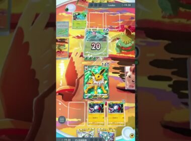 【ポケポケ】サンダースexの特性が新環境で大活躍した瞬間がこちら #pokémon