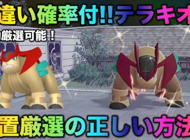 【決定版】テラキオンの色厳選はコレだ！【ポケモンZA】