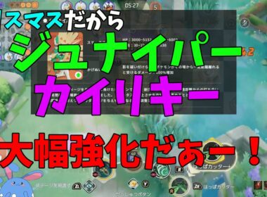 聖夜の神アップデート！カイリキー王のためとしか思えない調整内容を徹底解説！の巻【ポケモンユナイト】【詳細解説1036】