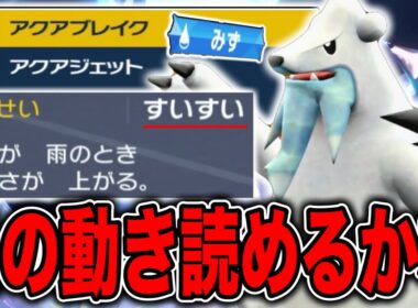 天候パにまさかのアタッカー誕生？！読み間違えると一瞬で終わるすいすいツンベアー【ポケモンSV】