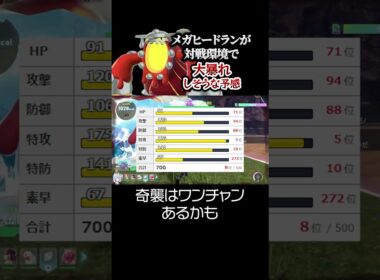 メガヒードランが対戦環境で大暴れしそうな予感。【ポケモンZA DLC M次元ラッシュ】
