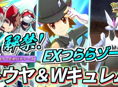 【ポケマスEX】解禁❗️EXつららゾーン『トウヤ＆ホワイトキュレム』を☆6EX強化＆ロール解放して使ってみた【ポケマス/ポケマスEX6周年/ポケモンマスターズ】