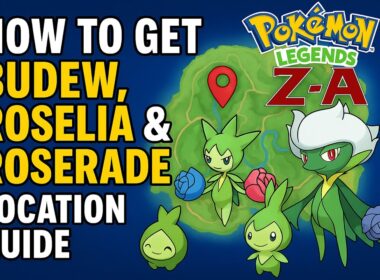 ポケモンレジェンズZ-Aでバデュー、ロゼリア、ロズレイドを入手する方法（場所と進化ガイド）