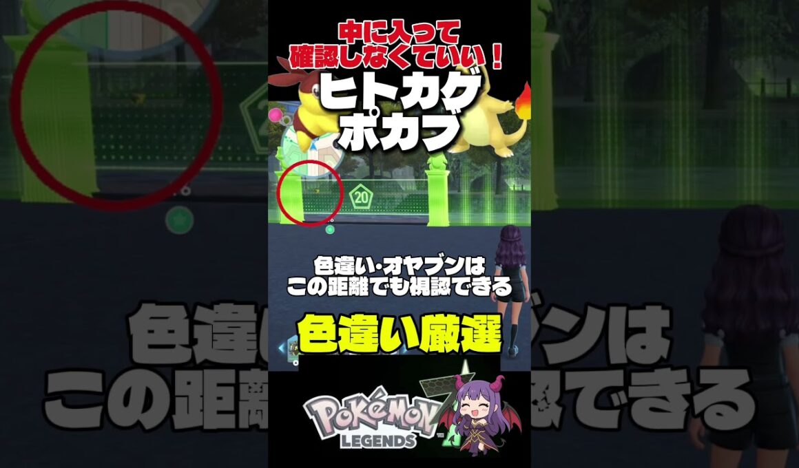 確認不要！色違いヒトカゲとポカブの厳選方法！長ったるい説明苦手なので端的に説明してますw#ポケモンza #色違い厳選
