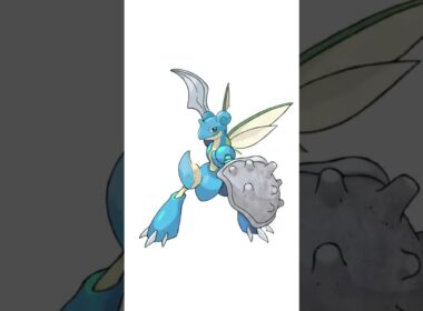 ストライク＋ラプラスの合成ポケモン。剣士ラプラス　#ポケモンフュージョン #pokemon #改造ポケモン  #伝説のポケモン #ラプラス #ストライク