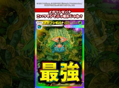 メガフシギバナ将来性の塊でマジでぶっ壊れすぎるw  #ポケモン  #ポケポケ  #ポケカ