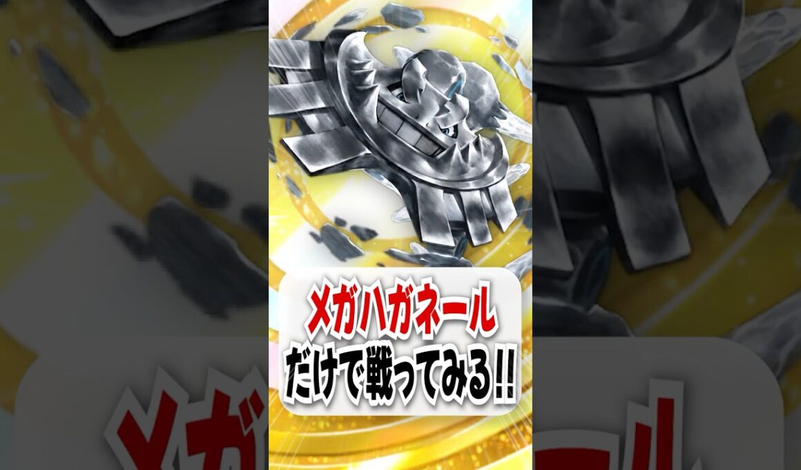 【検証】メガハガネールをメモライで無敵にして戦ってみた！【ポケポケ】