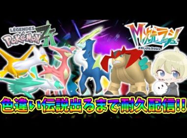 【ポケモンZA】ウルボ色違い伝説出るまで耐久配信！色違いテラキオン編！ M次元ラッシュ ポケモンDLC