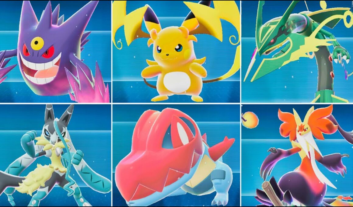 【M次元ラッシュ】全メガシンカポケモン 比較集 (DLC含む全88種類)【ポケモンZA DLC メガ次元ラッシュ】