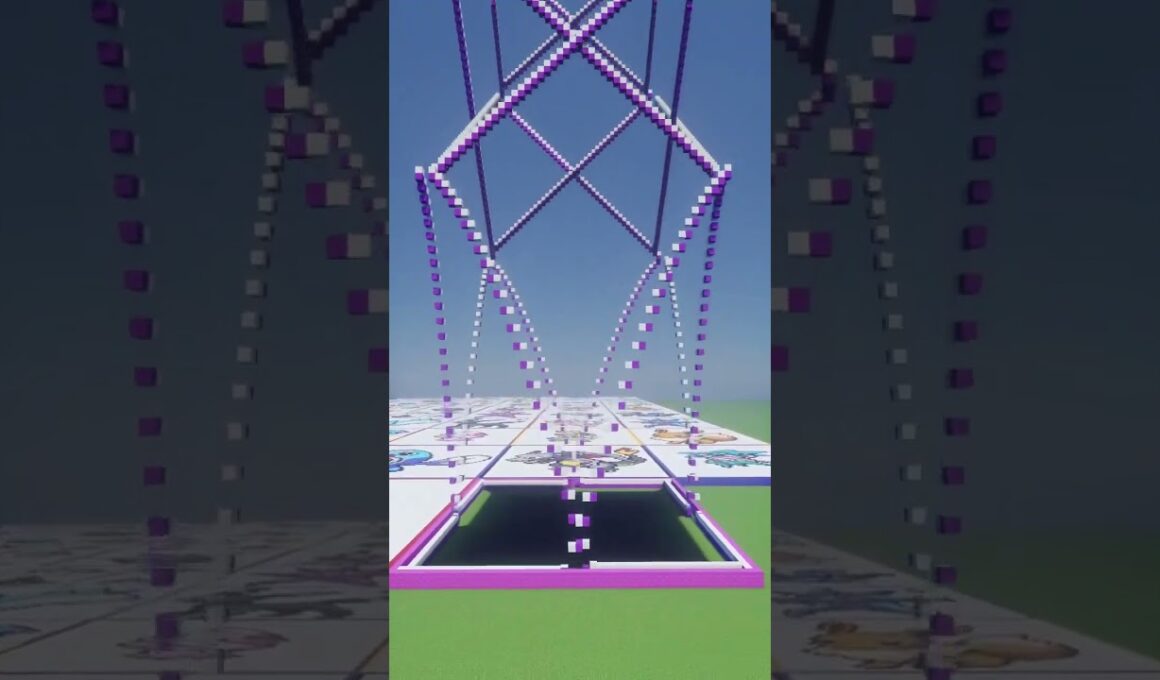 あなたの推しポケモンを作ります！メガヤミラミ（作成希望はコメント欄へ）#minecraft #ポケモン #Shorts