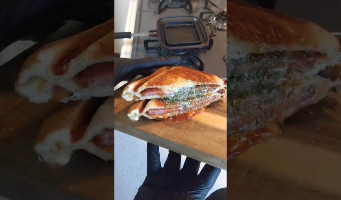 休みの日のホットサンド #料理 #簡単レシピ #簡単料理 #cooking #ホットサンド