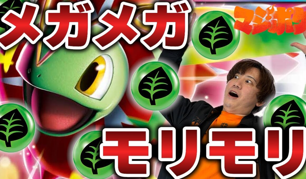 【ポケカ/対戦】エネルギーメガメガモリモリになったメガメガニウムが突破不可能⁉【VSドラパルト】