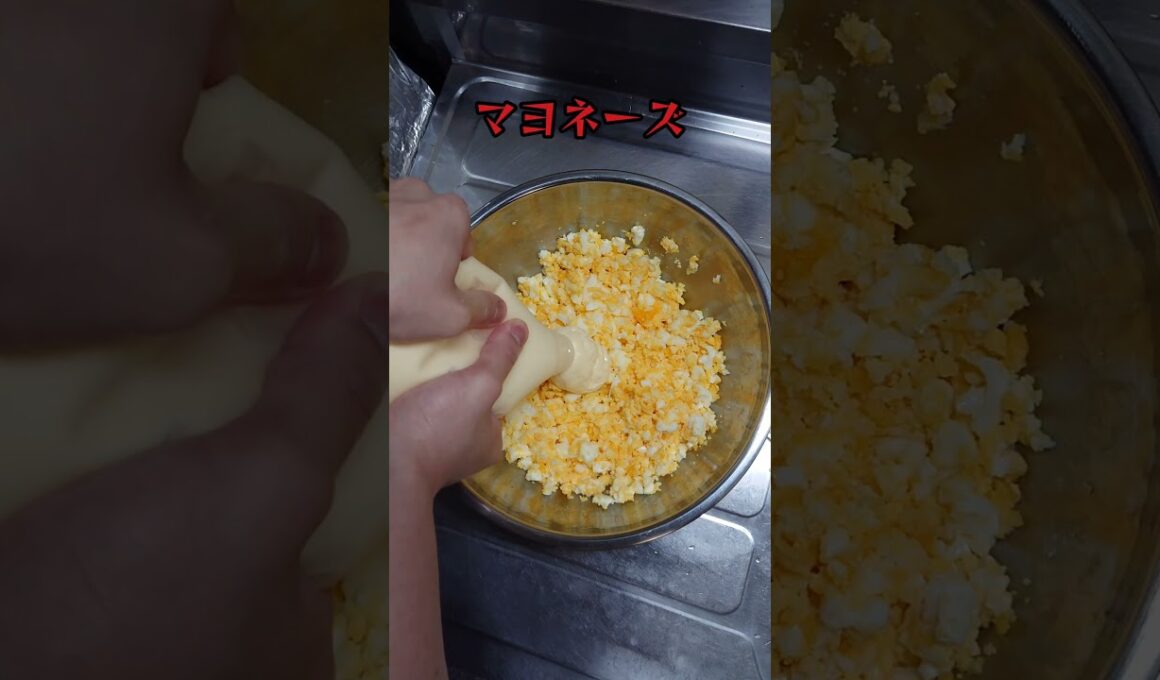【料理】流行りのゆで卵の作り方で簡単サンドイッチ。#簡単料理 #shorts_ #shorts