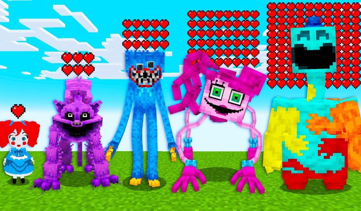 ハギーワギーたちに変身できる世界がヤバすぎた【まいくら・マインクラフト・ポピープレイタイム/Poppy Playtime】