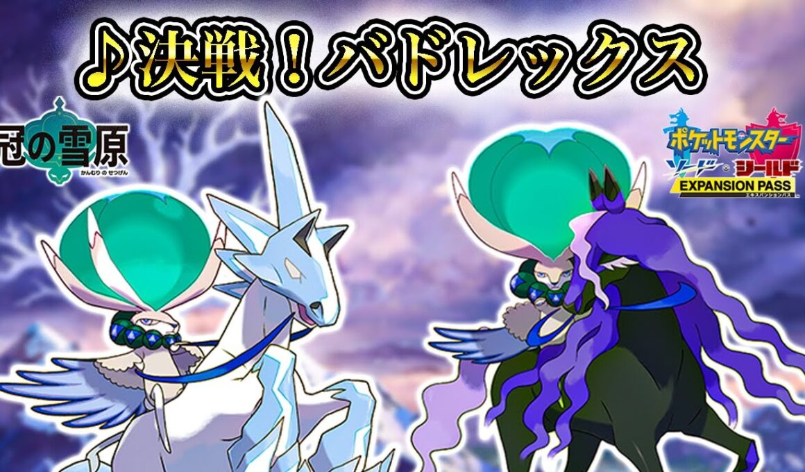 【作業用BGM】『決戦！バドレックス 』1時間耐久【ポケモン剣盾・冠の雪原ストーリー】