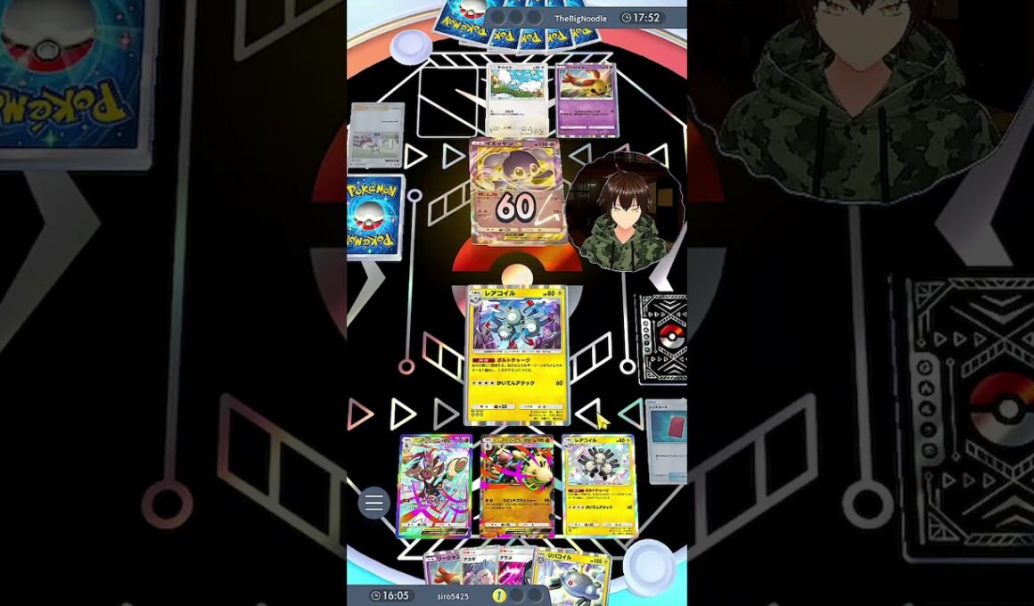 【安定レアコイル】Pokémon Trading Card Game Pocket　#shorts #vtuber #ポケポケ