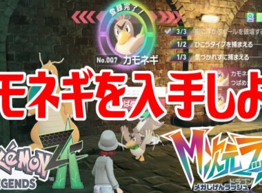 【ポケモンZ-A】カモネギを入手しよう【Pokémon LEGENDS Z-A M次元ラッシュ】