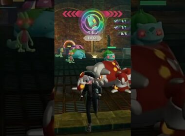 【ポケモンZA】オヤブン色違いキモリ、まさかのゲット #ジュカイン