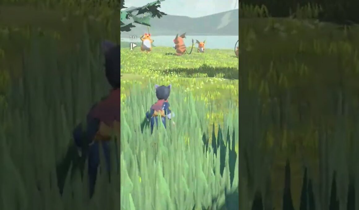 進化してもデカくても可愛いんだ！色違いライチュウ親分【ポケモンレジェンズアルセウス】#ポケモン #pokemon #色違い #shorts