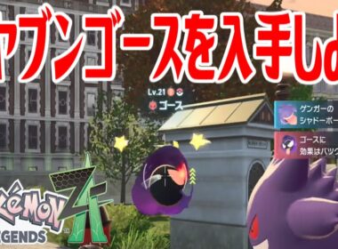 【ポケモンZ-A】オヤブンゴースを入手しよう【Pokémon LEGENDS Z-A】