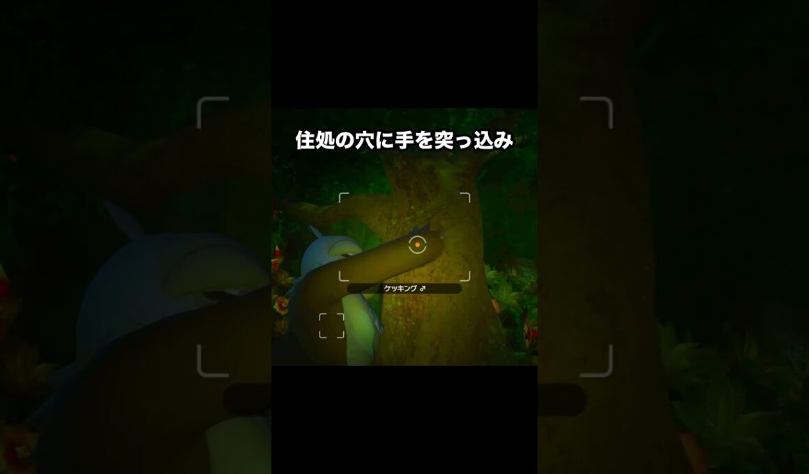 【窃盗は犯罪。】盗みを働くデデンネとケッキング #ポケモン #newポケモンスナップ