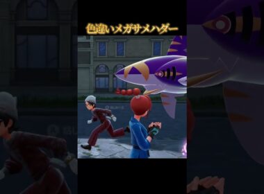 【煮付けの十字】色違いメガサメハダーが好きなのって私だけですか？【ポケモンZA】#shorts #ポケモン #つっつー #pokemon