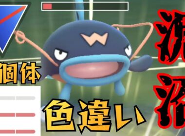 【泥鯰】ナマズンは水地タイプのダークホースとなるか？！みんなはスポライで厳選できた？【GBL】【スーパーリーグ】