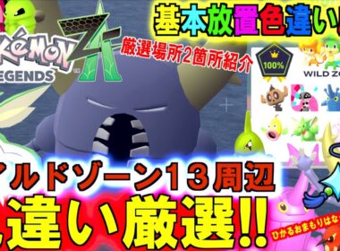 色違いのカイロスじゃねぇか  放置するだけで 誰でも簡単にワイルドゾーン13周辺の色違い厳選方法紹介 色違いカイロスを厳選と一緒にたくさん色違い厳選できる【 Pokémon LEGENDS Z-A 】