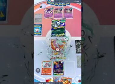 【ポケポケ】リザードの登場で再び、最強の座を手にした古の『旧リザードン・ファイヤー』　#ポケポケ　#shorts