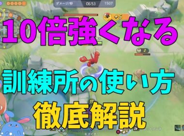 ハッサムを使うなら必ずやったほうが良い練習を徹底解説！の巻【ポケモンユナイト】【詳細解説1042】