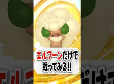 【検証】火力盛れすぎ注意のエルフーンだけで戦ってみた！【ポケポケ】
