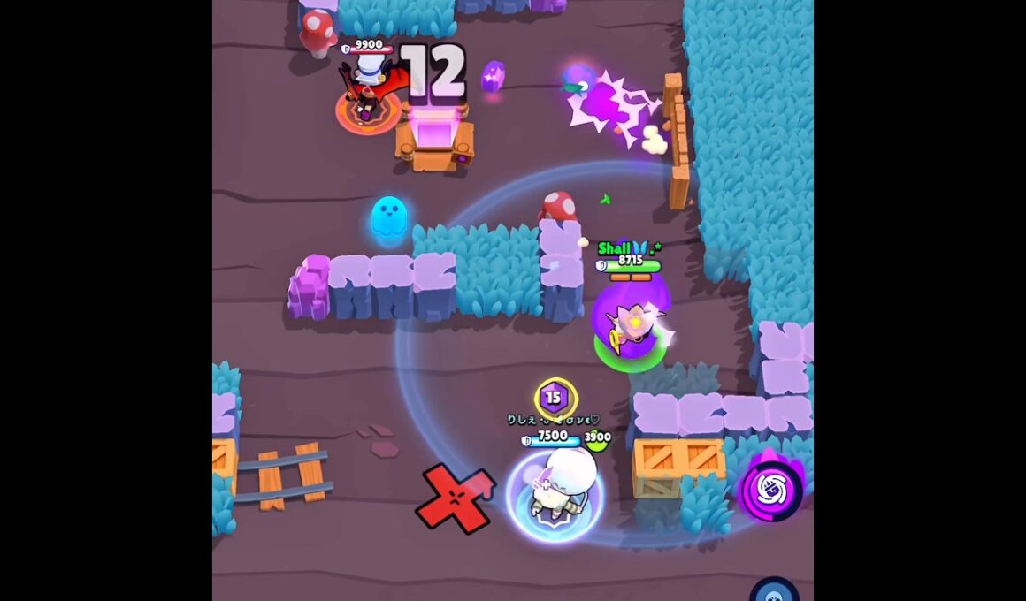 ストライクショット #ブロスタ #brawlstars #shorts