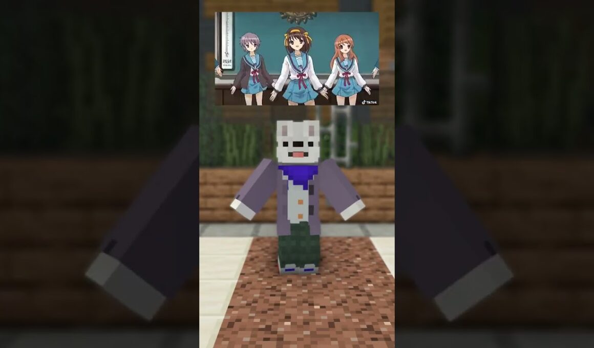 TikTokで流行ってるアニメダンスをよろずや風に踊ってみたｗｗ🤣💃『Toca Toca』【まいくら・マインクラフト】