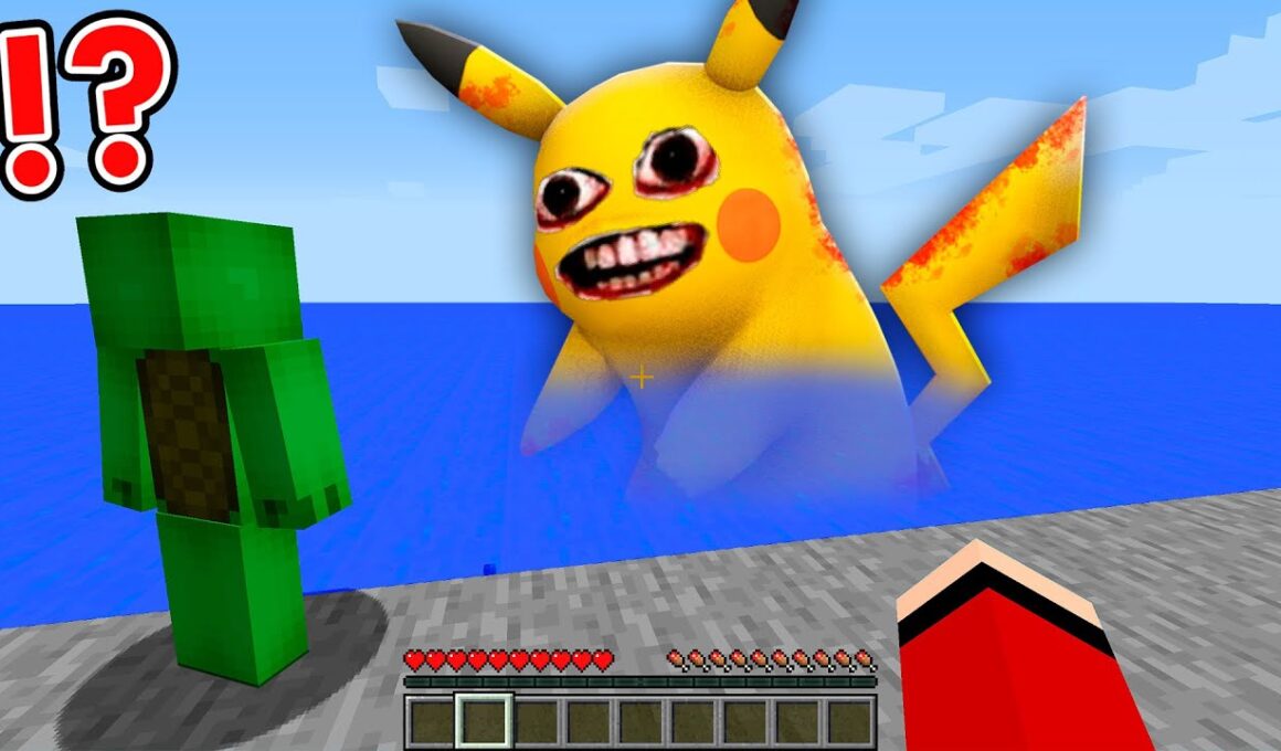 ぜんいちとマイキーは夜に怖いピカチュウを求めていた