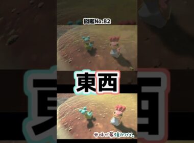 【カブり】カラナクシの東西は揃ったが、カブりである。【Pokémon LEGENDS アルセウス】　#Shorts