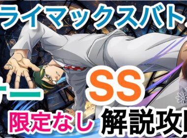 【ヒロトラ】クライマックスバトルのサーナイトアイのSS解説攻略！！限定なしでも大丈夫！！