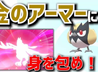 【色違い】黄色ココガラ爆誕！アーマーガアなったら超カッコ良い説【ポケモン剣盾】