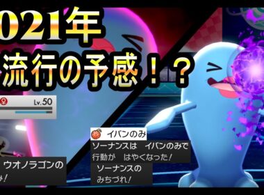 【ポケモン剣盾】イバンの実ソーナンスがやばすぎる！！