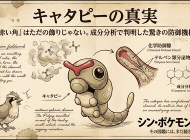 【0010｜キャタピー】「赤い角」はただの飾りじゃない。成分分析で判明した驚きの防御機構