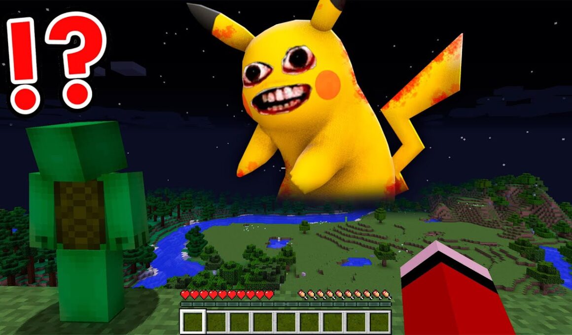 ぜんいちとマイキーが夜にピカチュウを狩るなんて？！